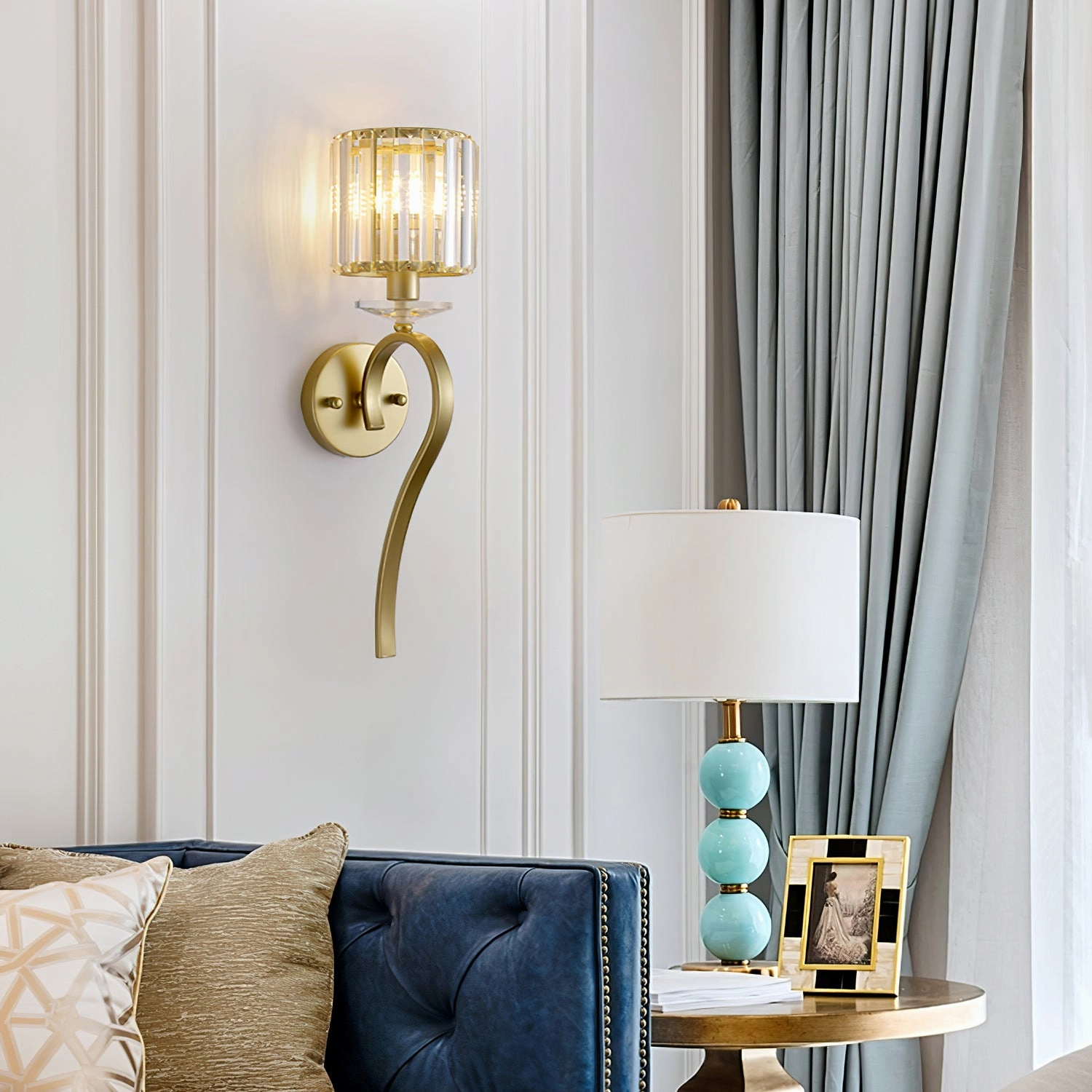 Jmzm Glass Wall Lamp