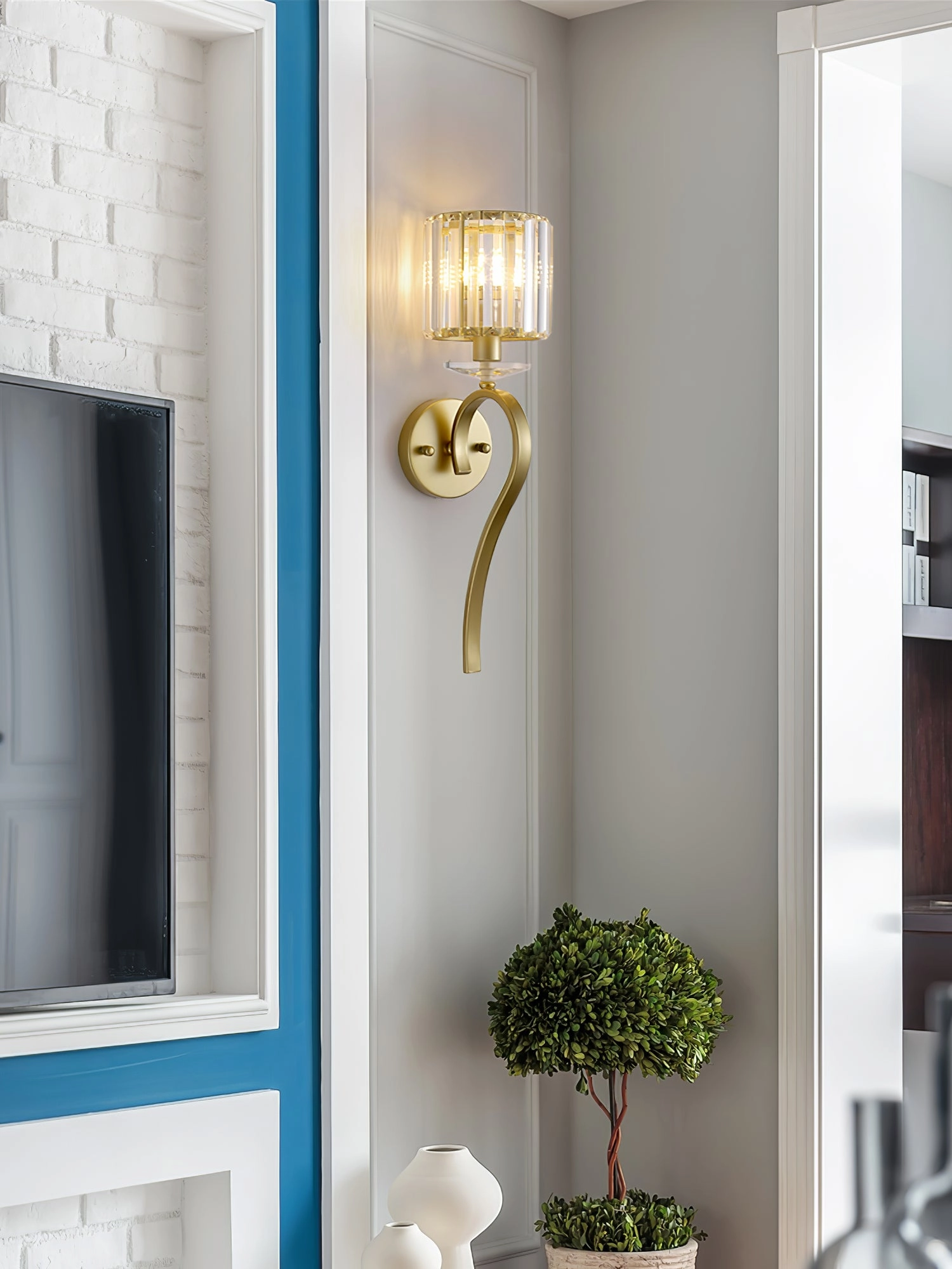 Jmzm Glass Wall Lamp