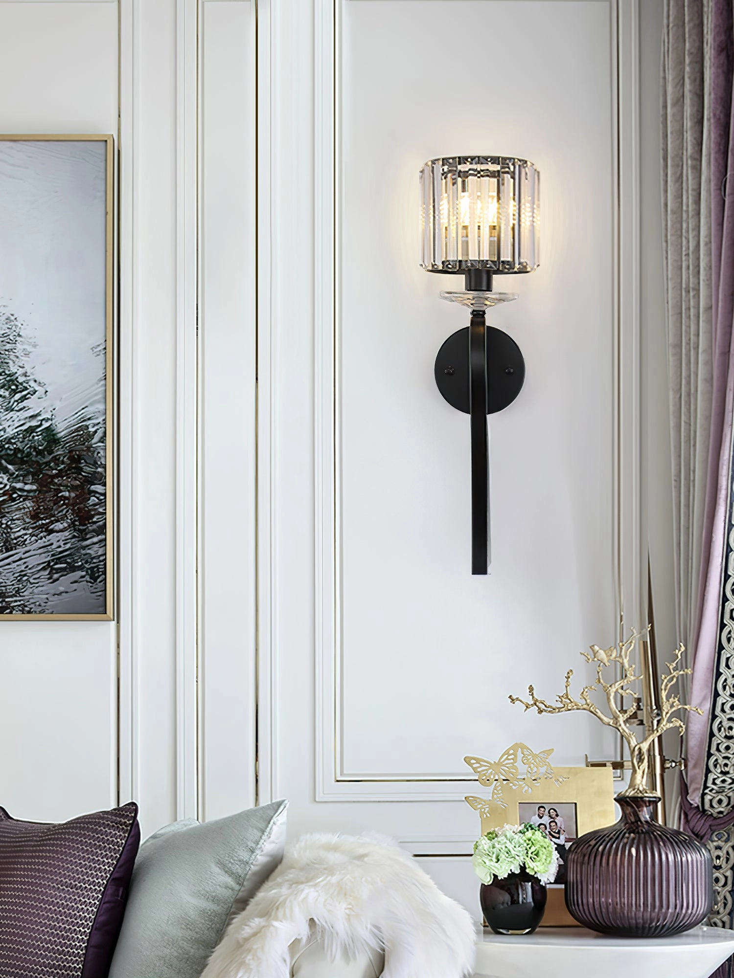Jmzm Glass Wall Lamp