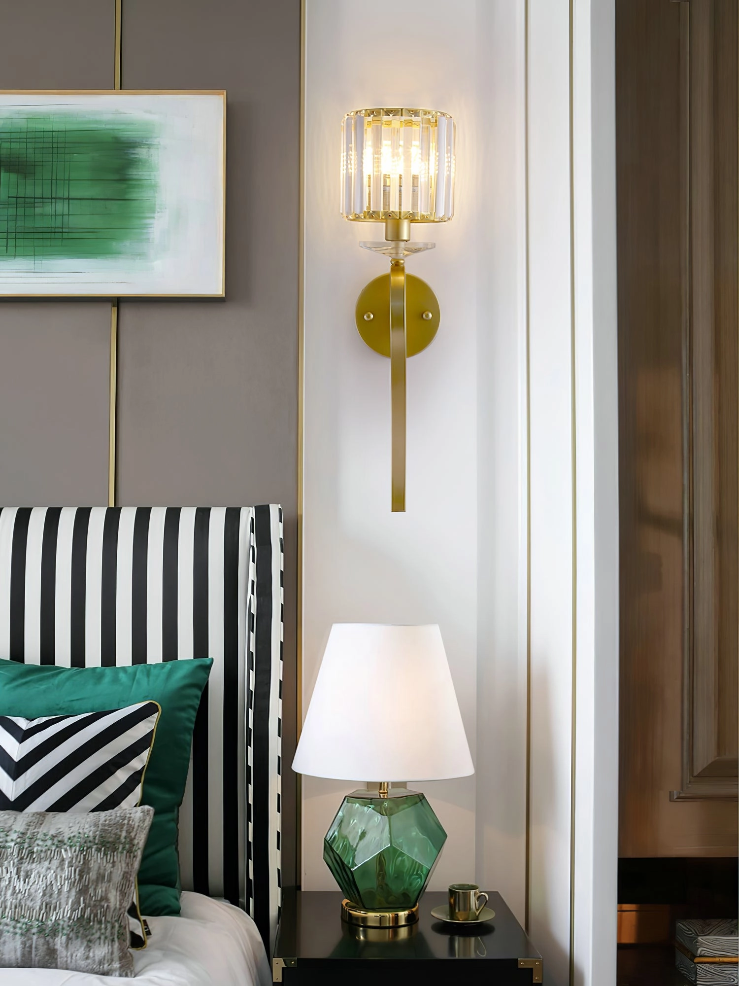 Jmzm Glass Wall Lamp
