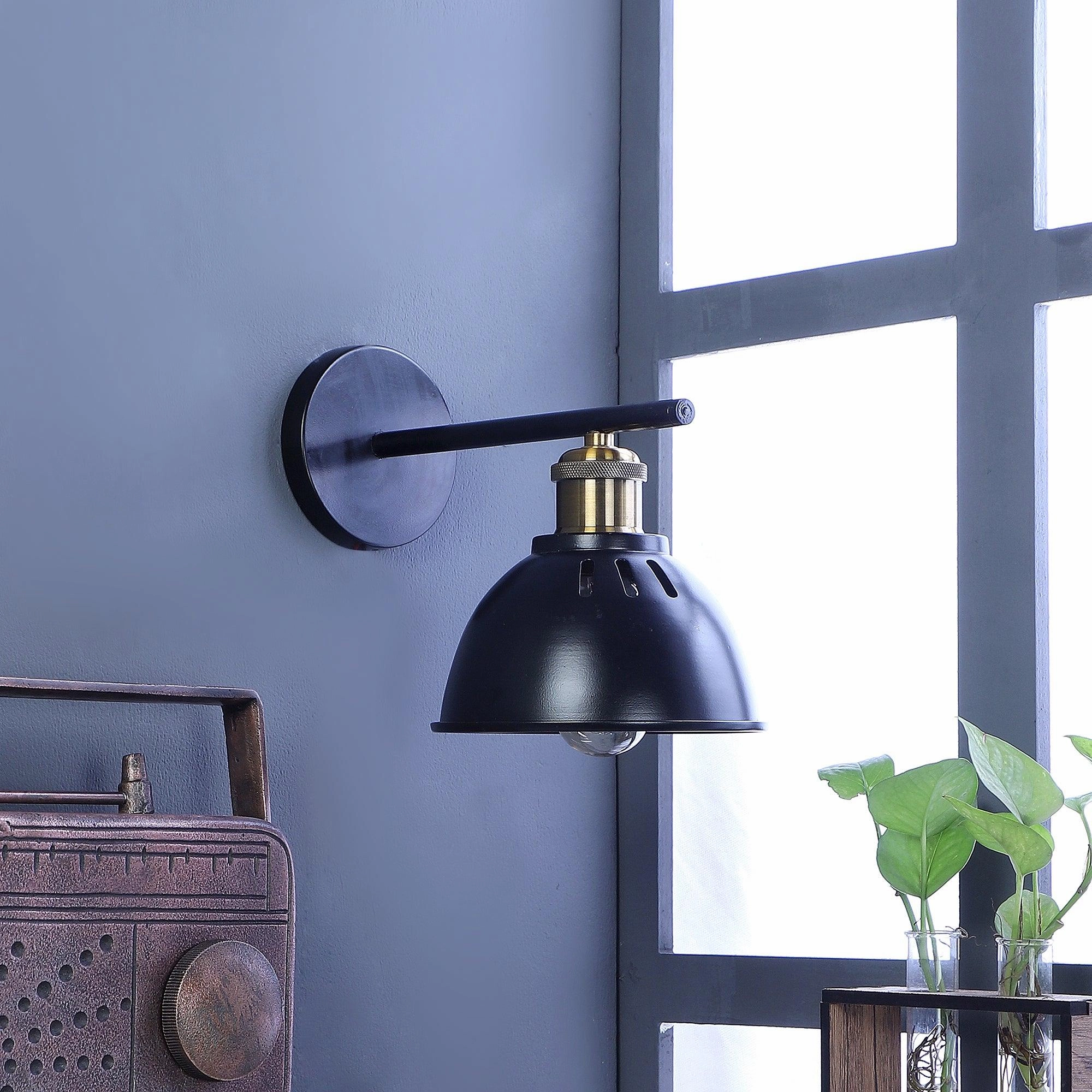 Joongta Black Metal Wall Light By SS Lightings decorative ceiling fixture