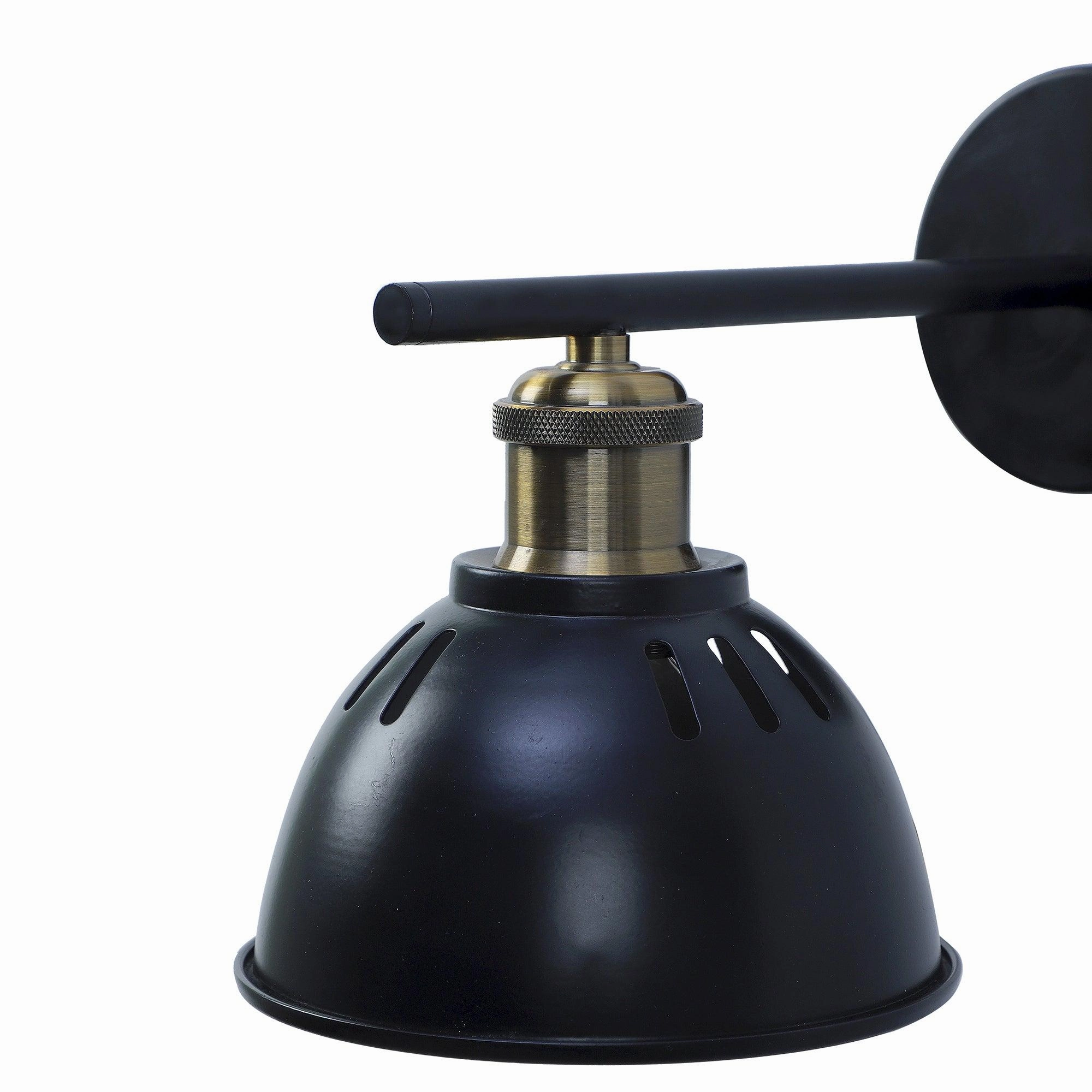 Joongta Black Metal Wall Light By SS Lightings