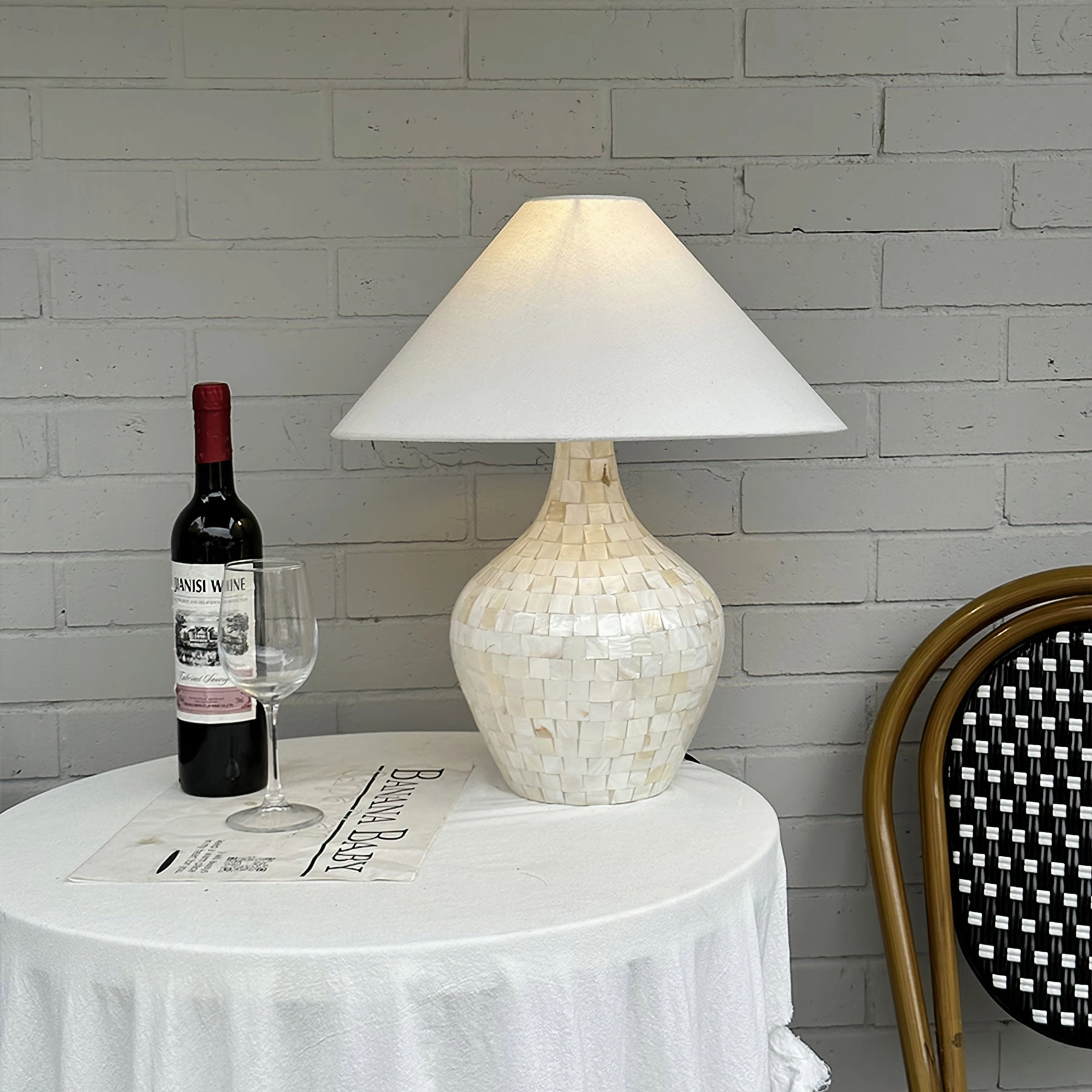 Josephine Seashell Table Lamp