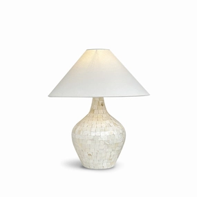 Josephine Seashell Table Lamp weatherproof outdoor lamp