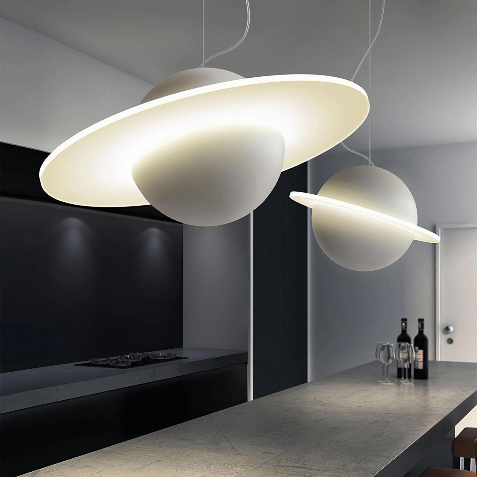 Jupiter Ring Pendant Light