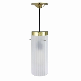 Kansa Bula Prismatic Cylinder Ceiling Light BULA23 ambient ceiling fixture