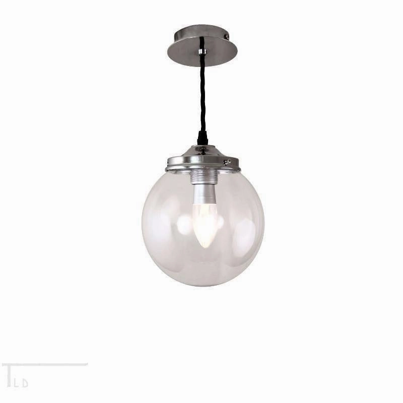 Kansa Small Clear Globe Pendant Ceiling Light ANIK22 ambient ceiling fixture