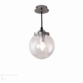 Kansa Small Clear Globe Pendant Ceiling Light ANIK22 ambient ceiling fixture