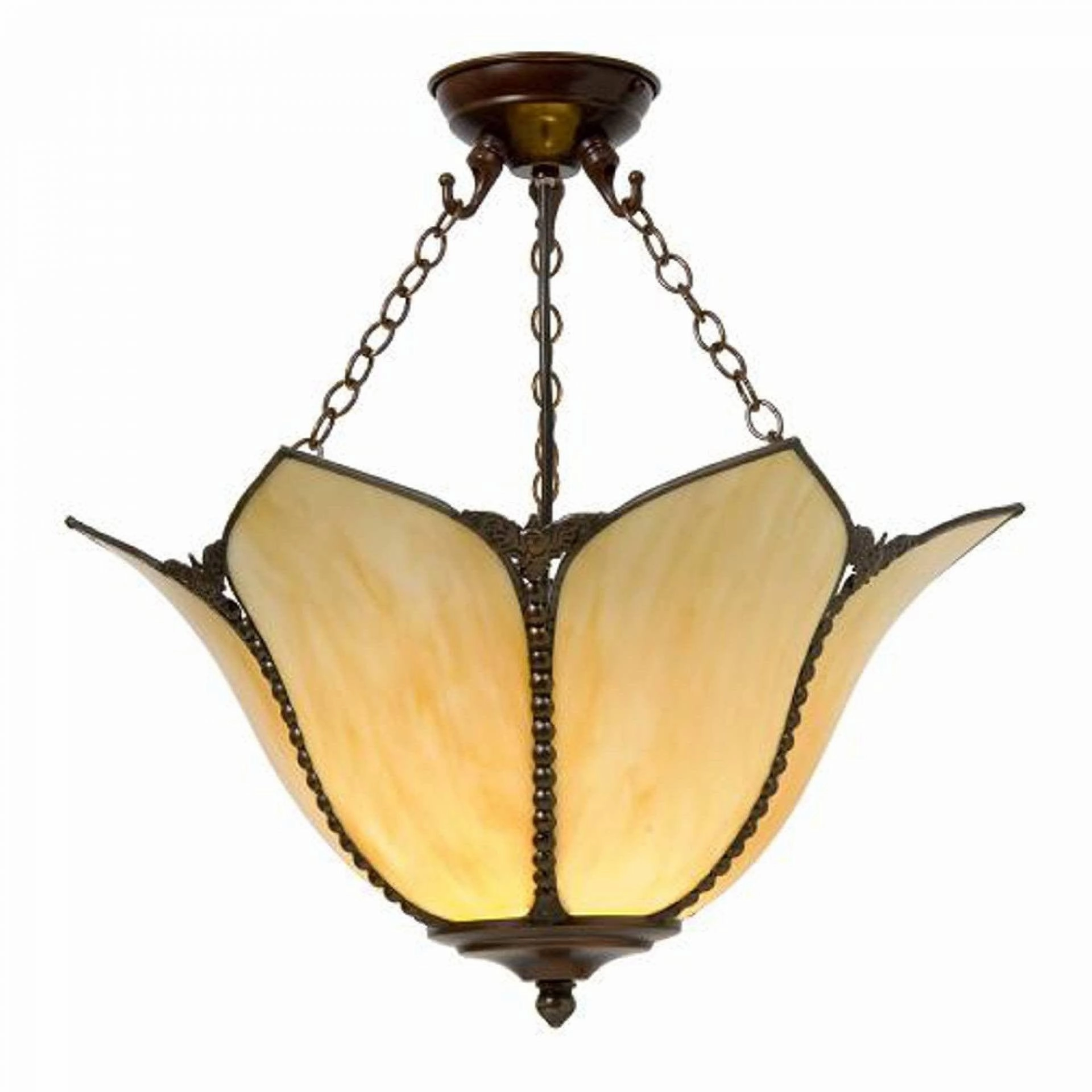 Kansa Topkapi Inverted Tiffany Ceiling Light recessed ceiling spot lamp