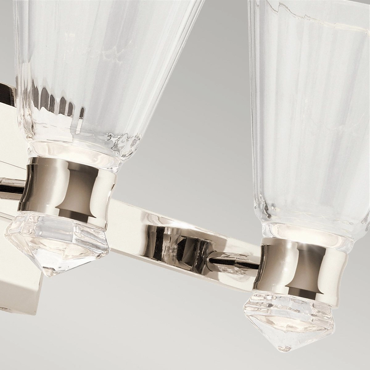 Kayva LED 3 Arm Dual-lit Bathroom Wall Light