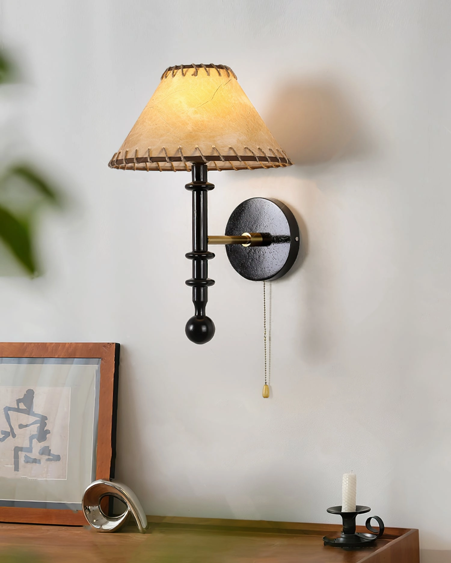 Kibo Wood Wall Lamp