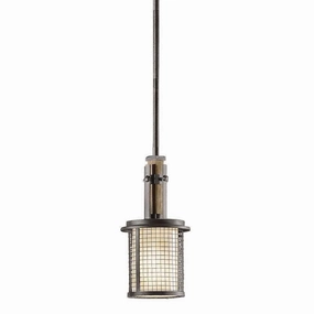 Kichler Ahrendale Mini Anvil Iron Pendant Ceiling Light soft glow ceiling light