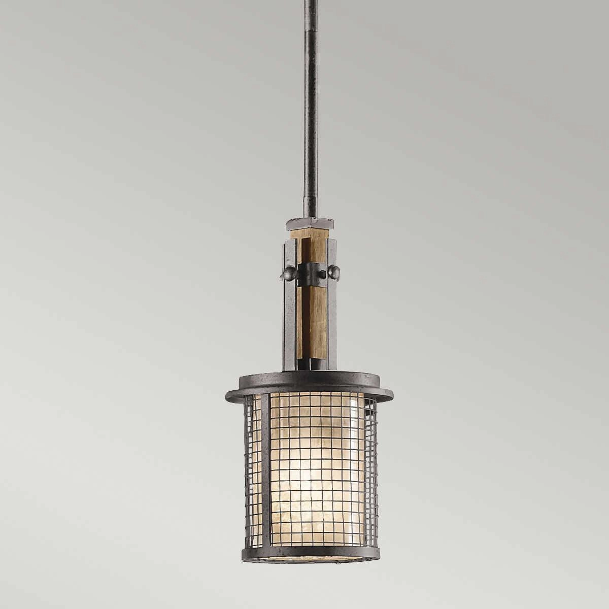 Kichler Ahrendale Mini Anvil Iron Pendant Ceiling Light
