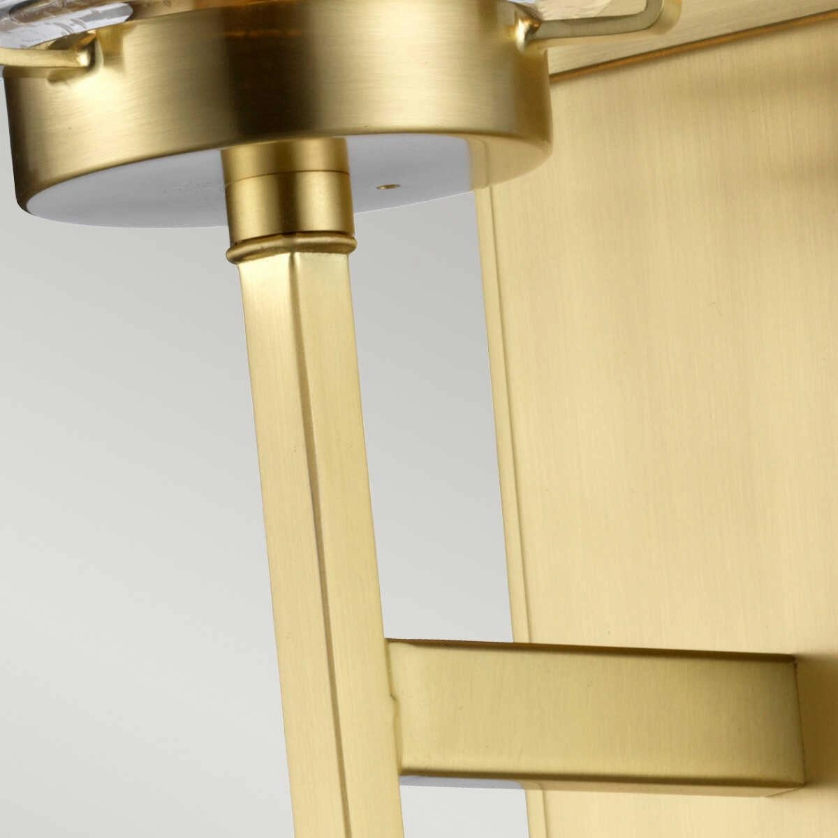 Kichler Alton 1 Light Brushed Brass Bathroom Wall Light