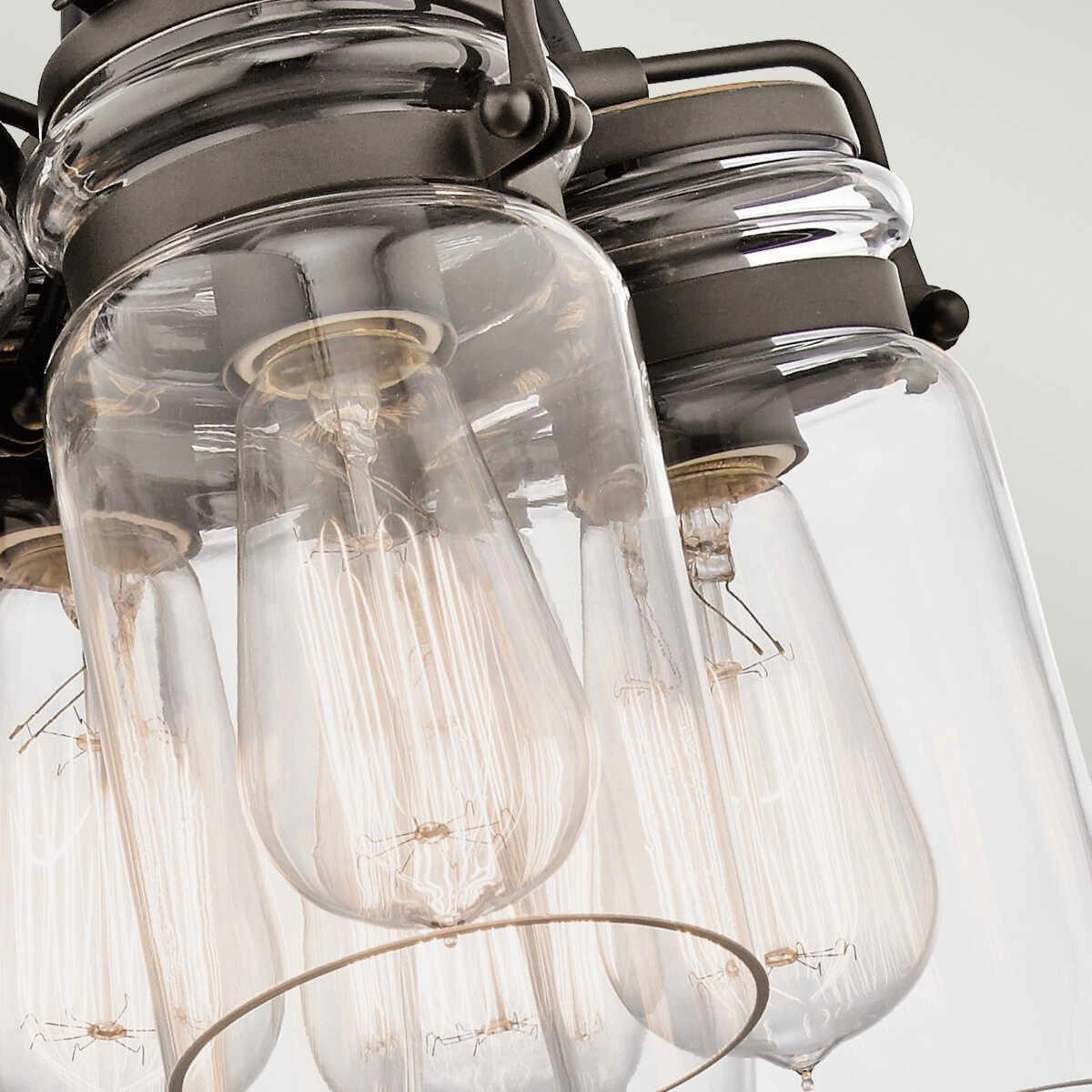 Kichler Brinley 6 Light Bronze Ceiling Pendant Light