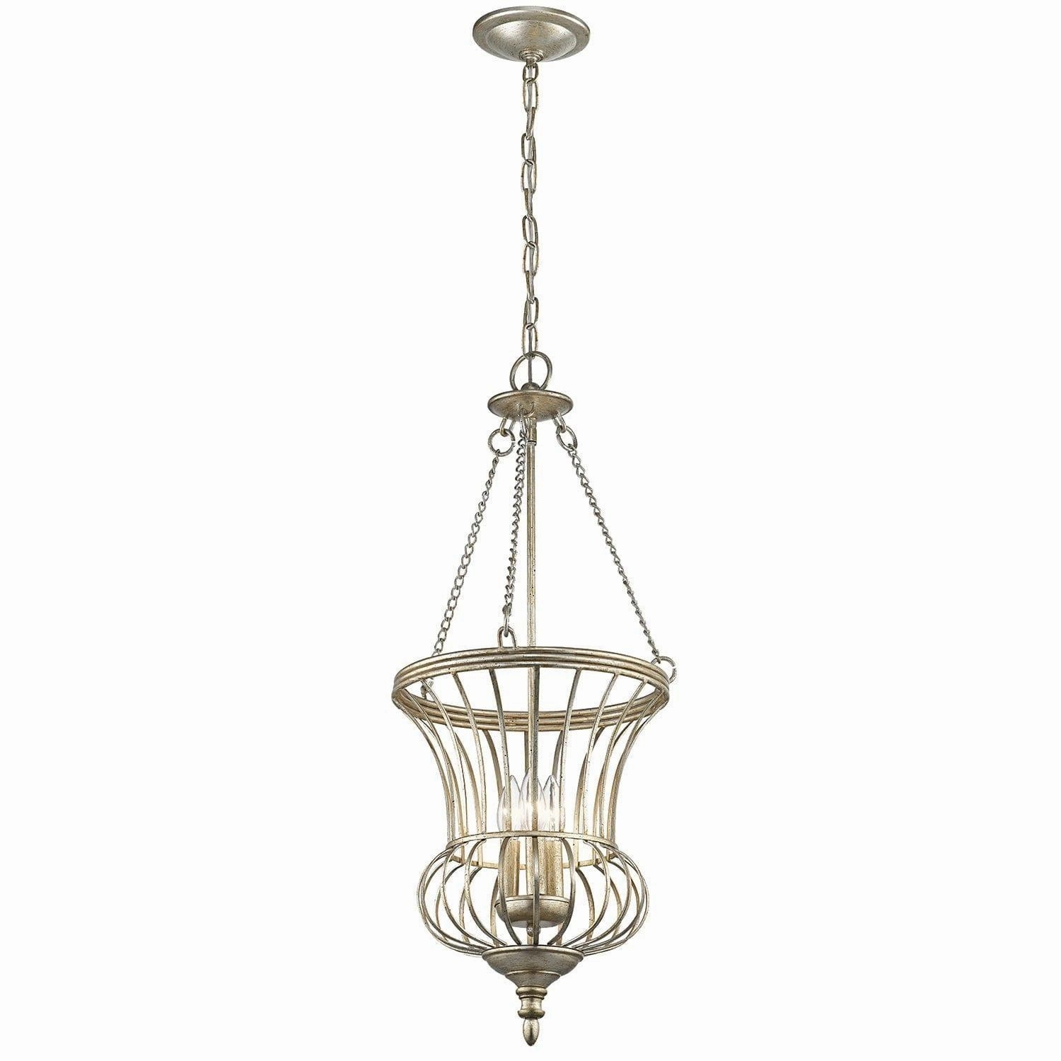 Kichler Calla Gold 3 Light Pendant Ceiling Light white ceiling lamp