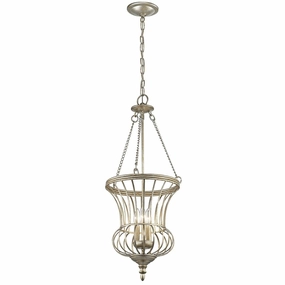 Kichler Calla Gold 3 Light Pendant Ceiling Light white ceiling lamp