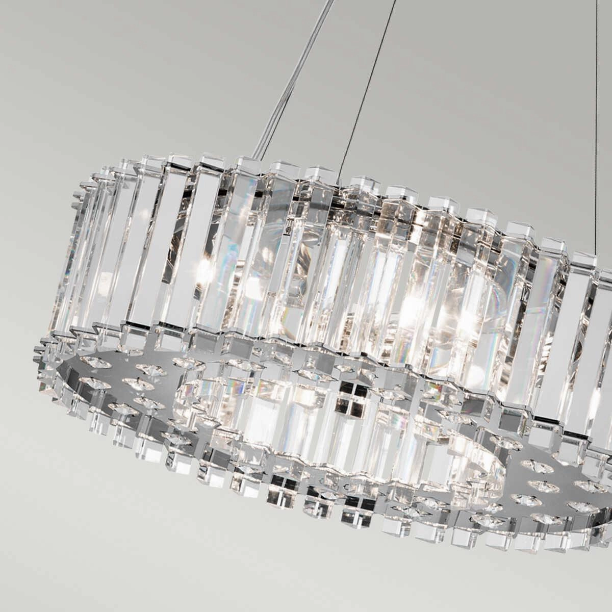 Kichler Crystal Skye 6 Light Ceiling Pendant