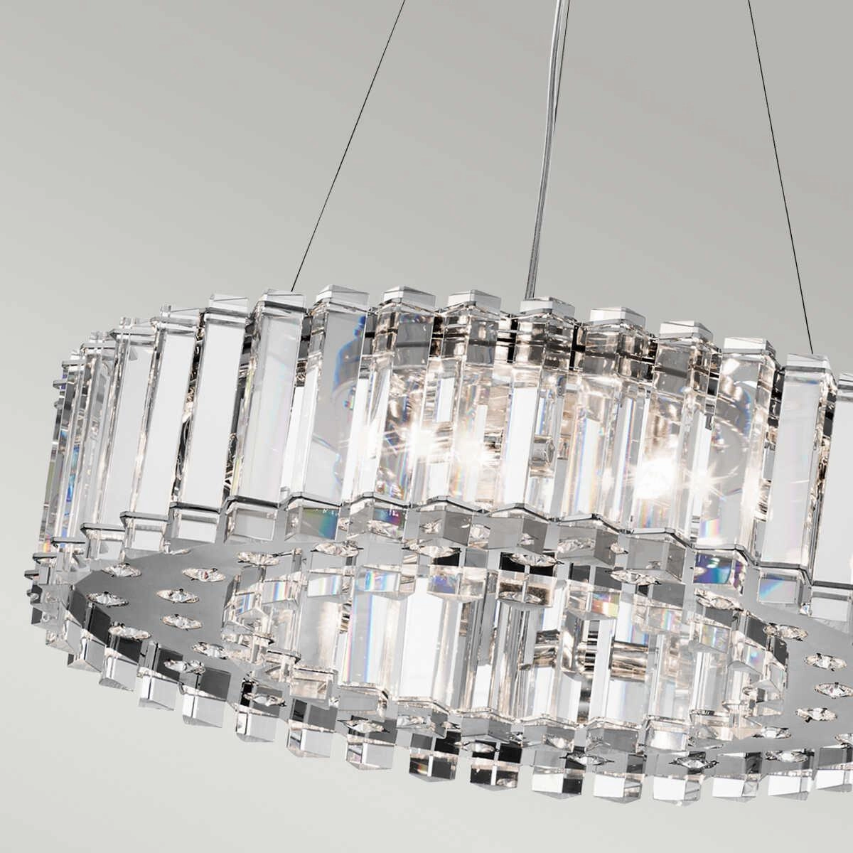 Kichler Crystal Skye 8 Light Ceiling Pendant Ceiling
