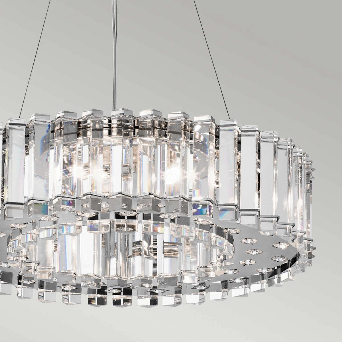Kichler Crystal Skye 8 Light Ceiling Pendant Ceiling