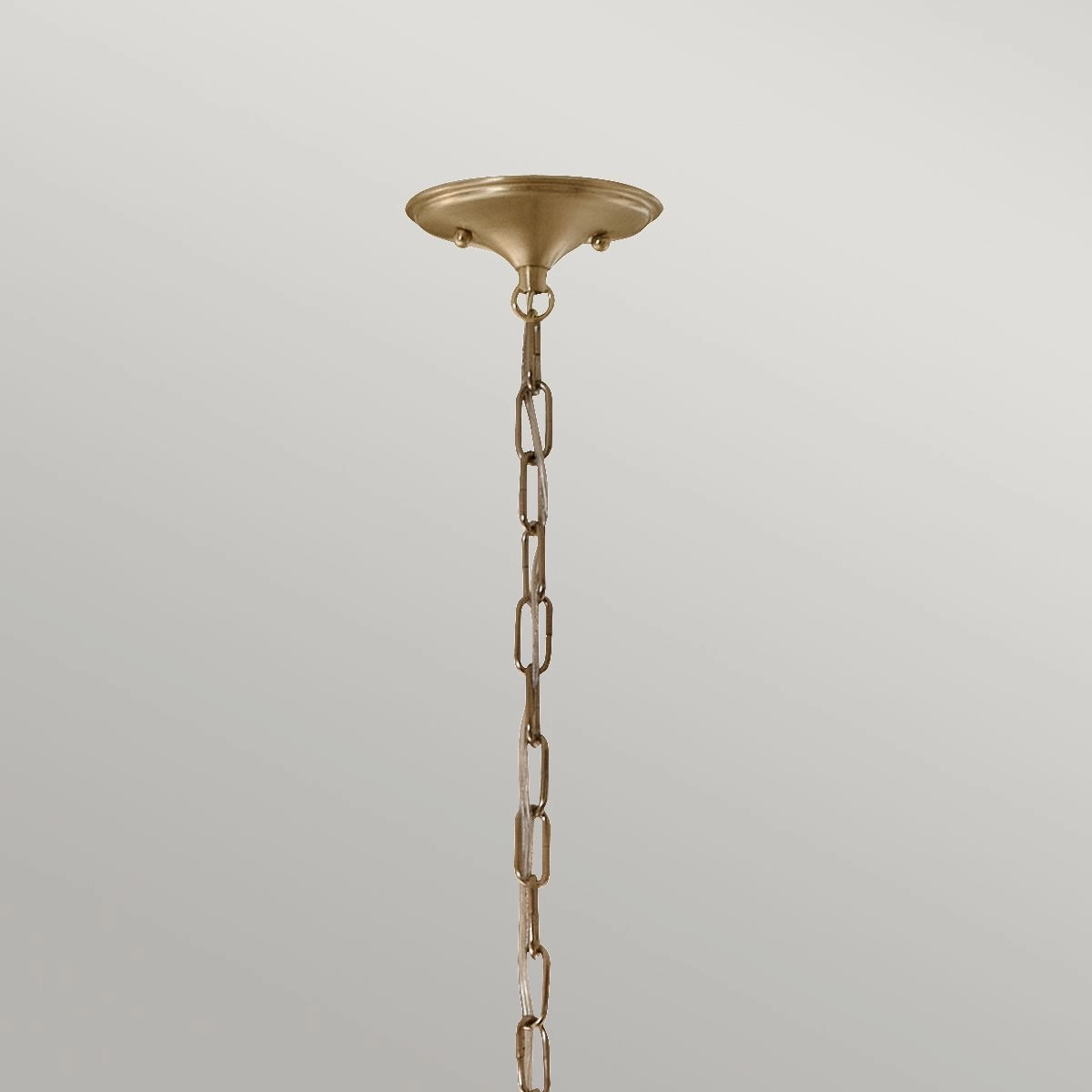 Kichler Delarosa White and Champagne Bronze Ceiling Pendant Light
