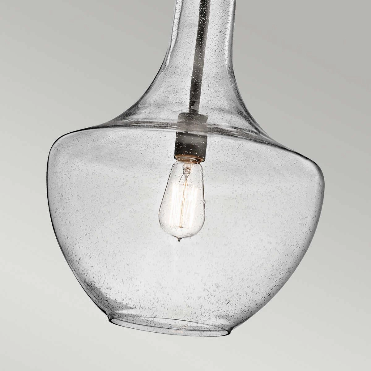 Kichler Everly 1 Light Medium Bronze Ceiling Pendant Light