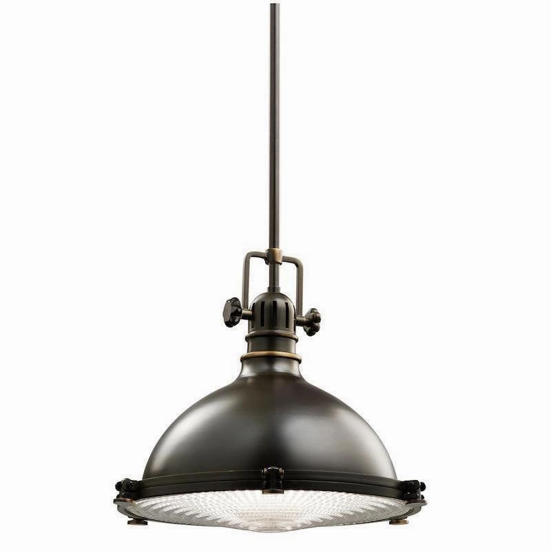 Kichler Hatteras Bay 33cm Bronze Pendant Ceiling Light ambient ceiling fixture