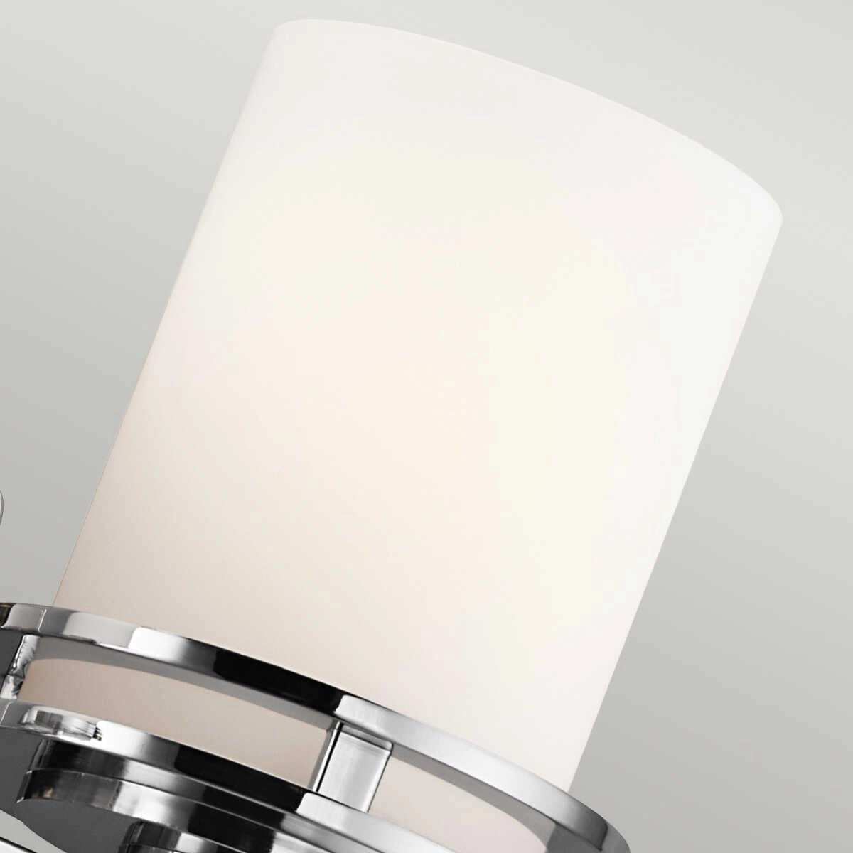 Kichler Hendrik 2 Light Polished Chrome Bathroom Wall Light