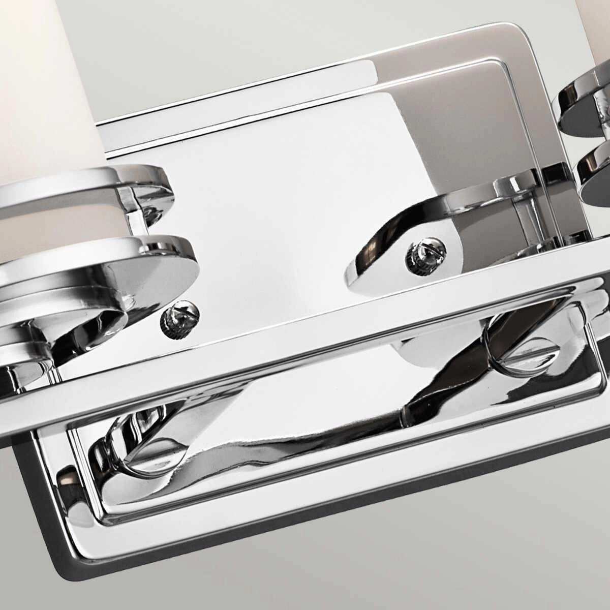 Kichler Hendrik 2 Light Polished Chrome Bathroom Wall Light