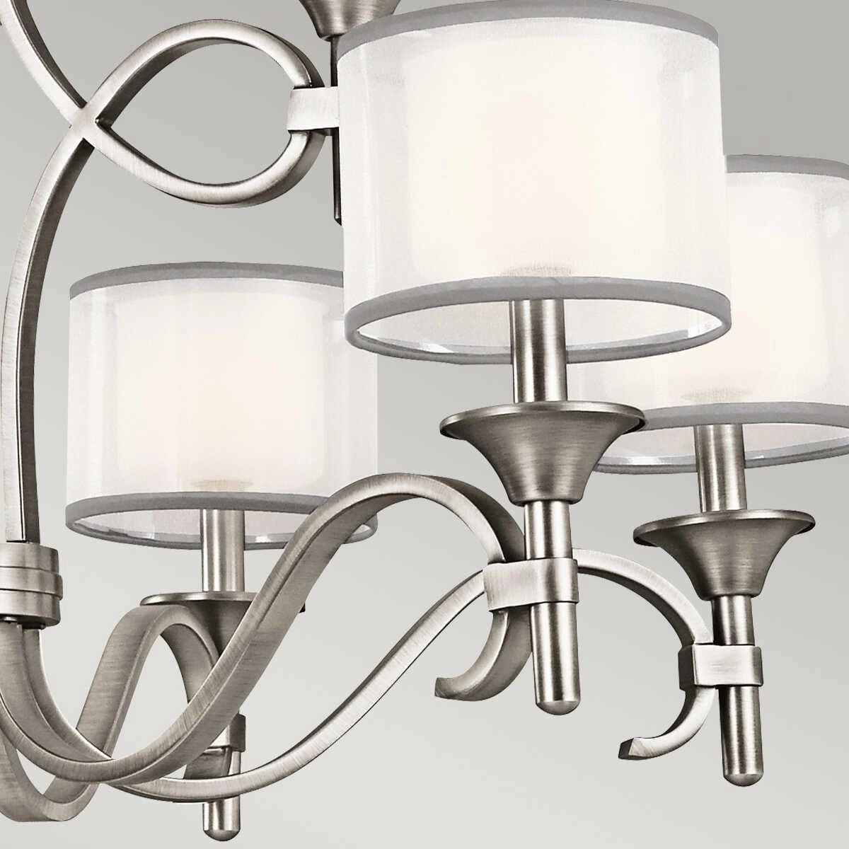 Kichler Lacey 9 Light Chandelier - Antique Pewter