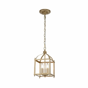 Kichler Larkin 2 Light Brass Small Ceiling Pendant sleek LED ceiling lamp
