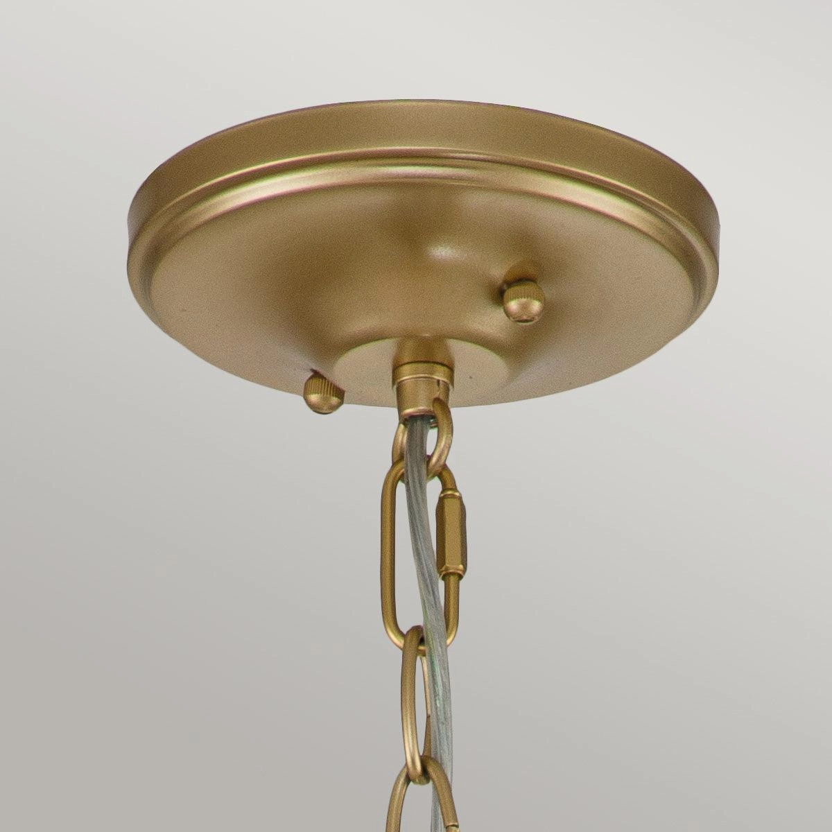 Kichler Larkin 2 Light Brass Small Ceiling Pendant