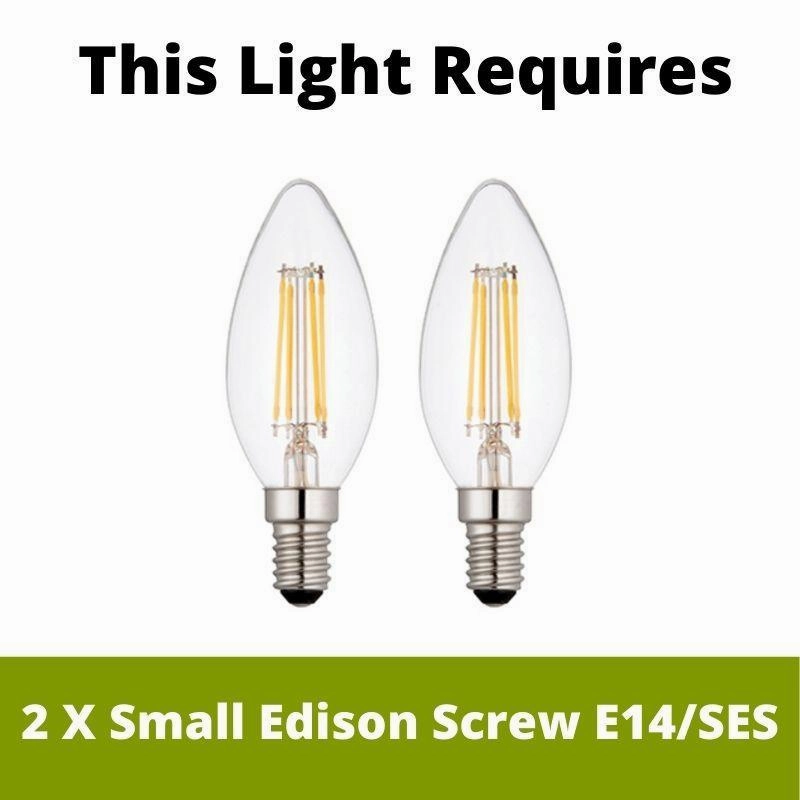 Kichler Larkin 2 Light Brass Small Ceiling Pendant