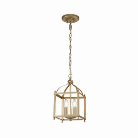 Kichler Larkin 2 Light Brass Small Ceiling Pendant white ceiling lamp