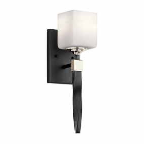Kichler Marette 1 Light Black Bathroom Wall Light vintage desk lamp
