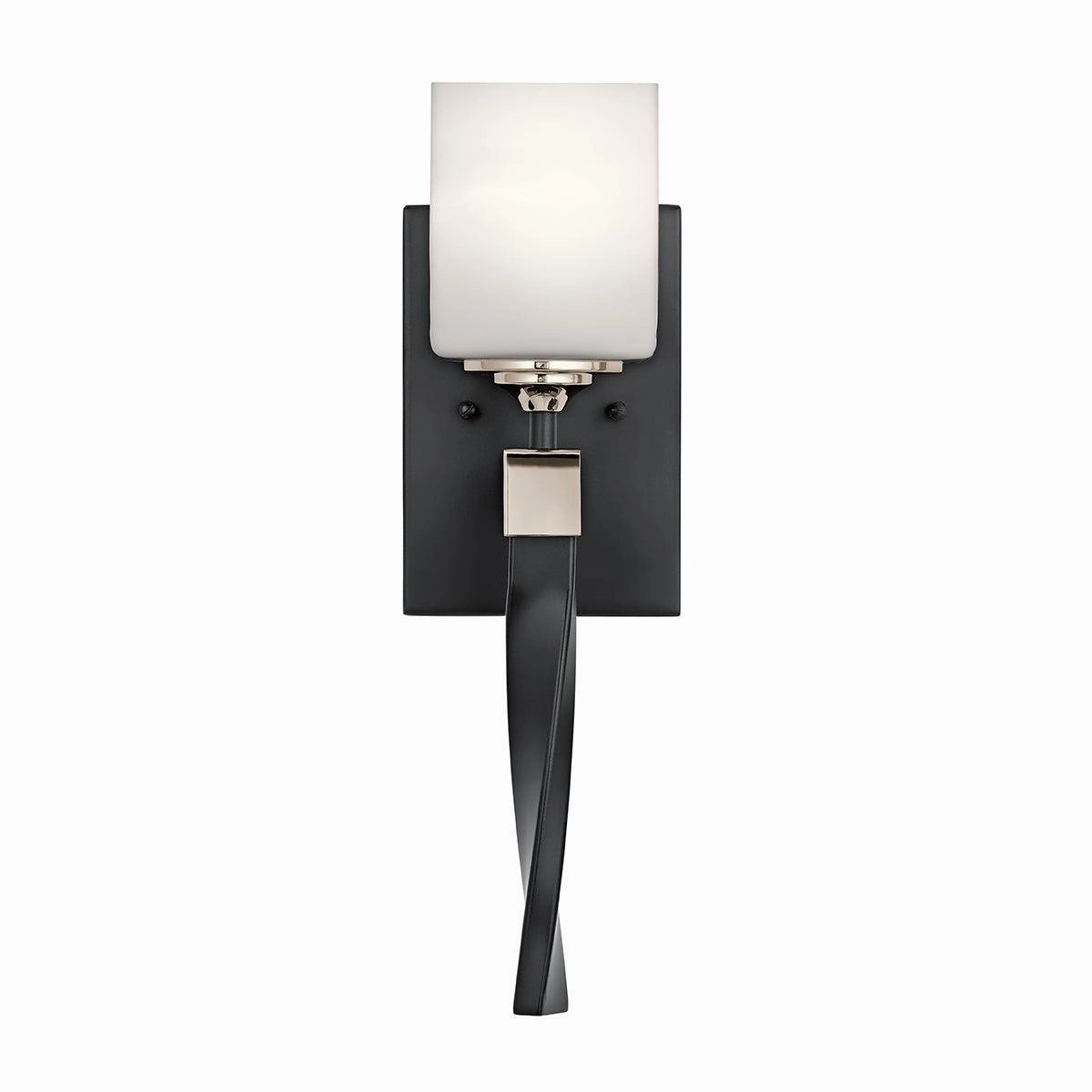Kichler Marette 1 Light Black Bathroom Wall Light