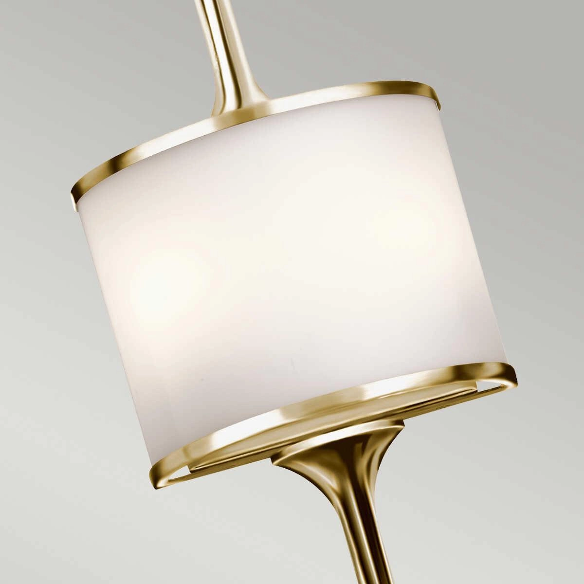 Kichler Mona 2 Light Polished Brass Bathroom Wall Light