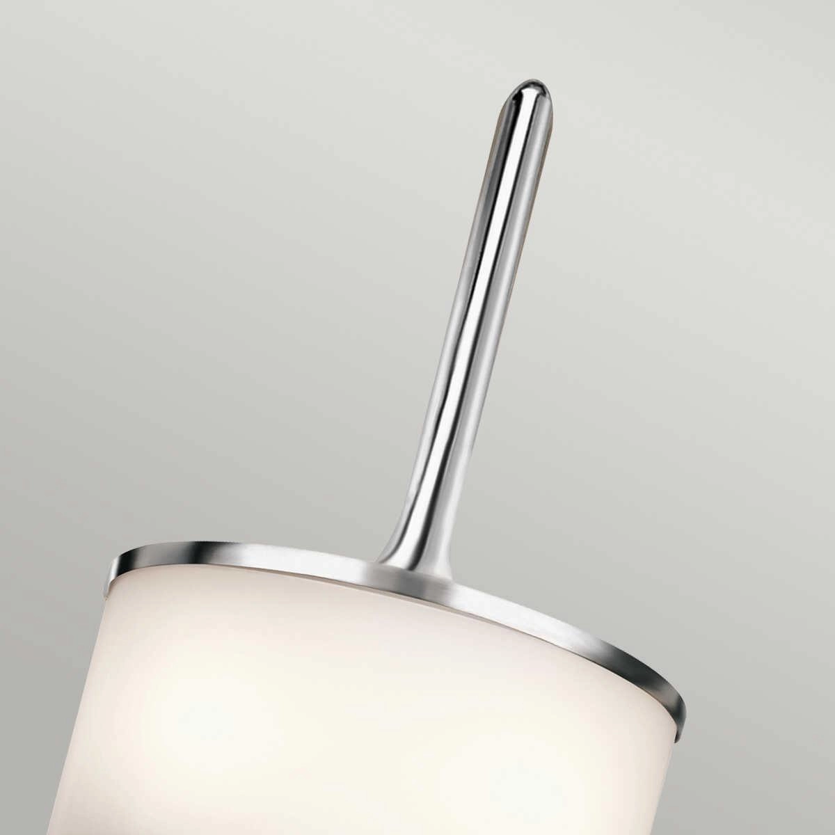 Kichler Mona 2 Light Polished Chrome Bathroom Wall Light - 17cm