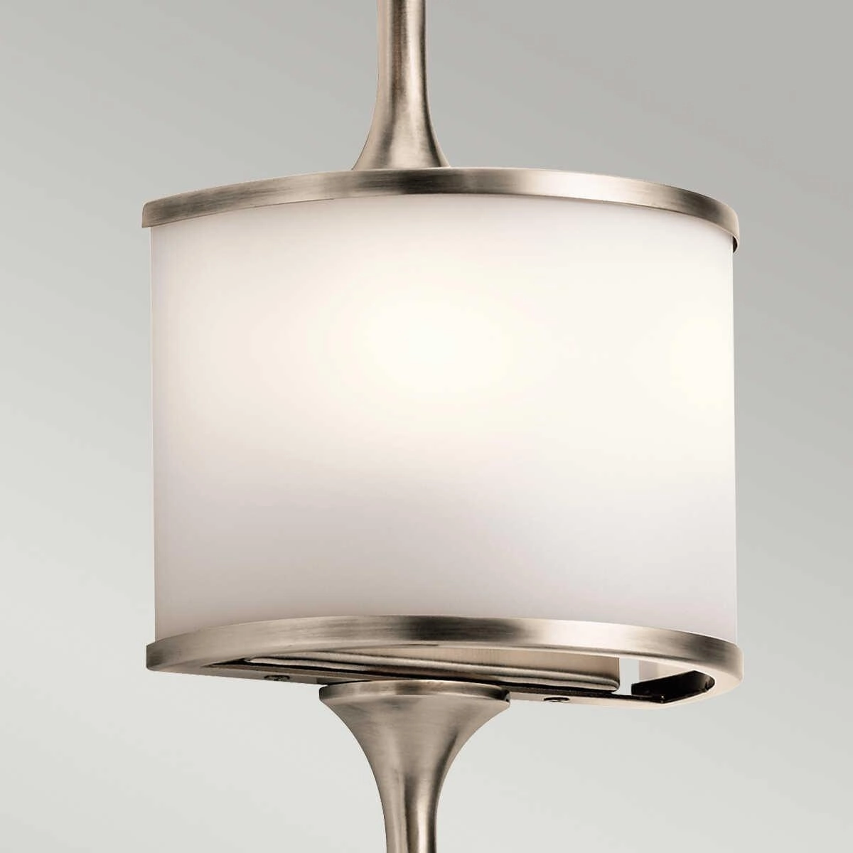 Kichler Mona 2 Light Small Pewter Bathroom Wall Light