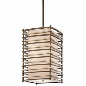 Kichler Moxie Bronze Large Pendant Ceiling Light soft glow ceiling light