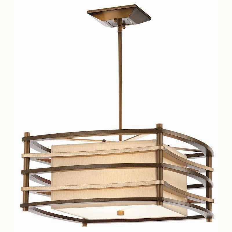 Kichler Moxie Bronze Small Pendant Ceiling Light soft glow ceiling light