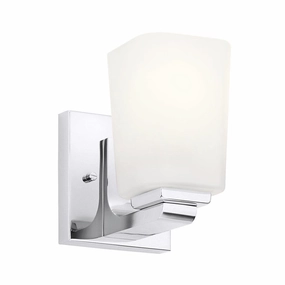 Kichler Roehm 1 Light Chrome Bathroom Wall Light vintage desk lamp