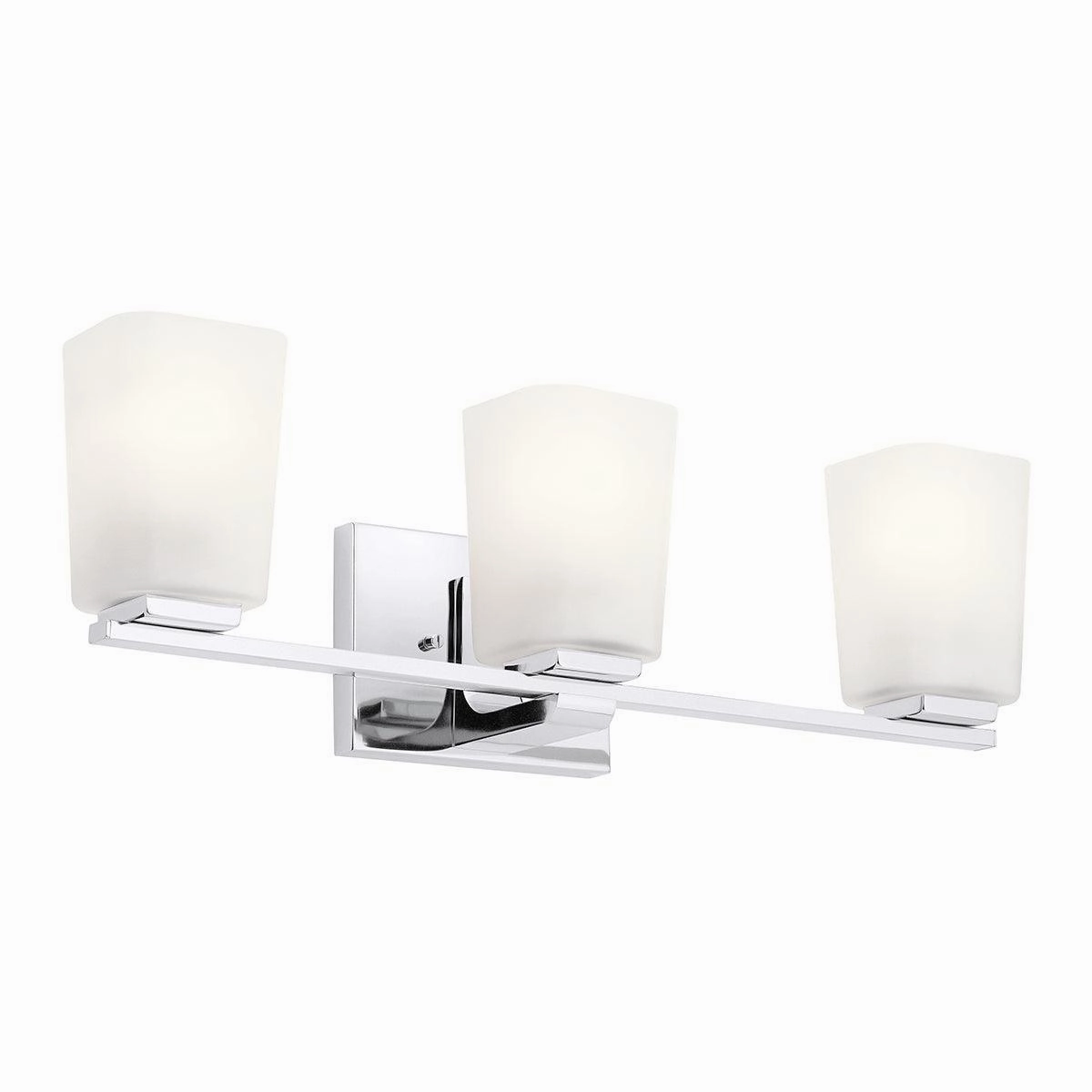 Kichler Roehm 3 Light Chrome Bathroom Wall Light vintage desk lamp
