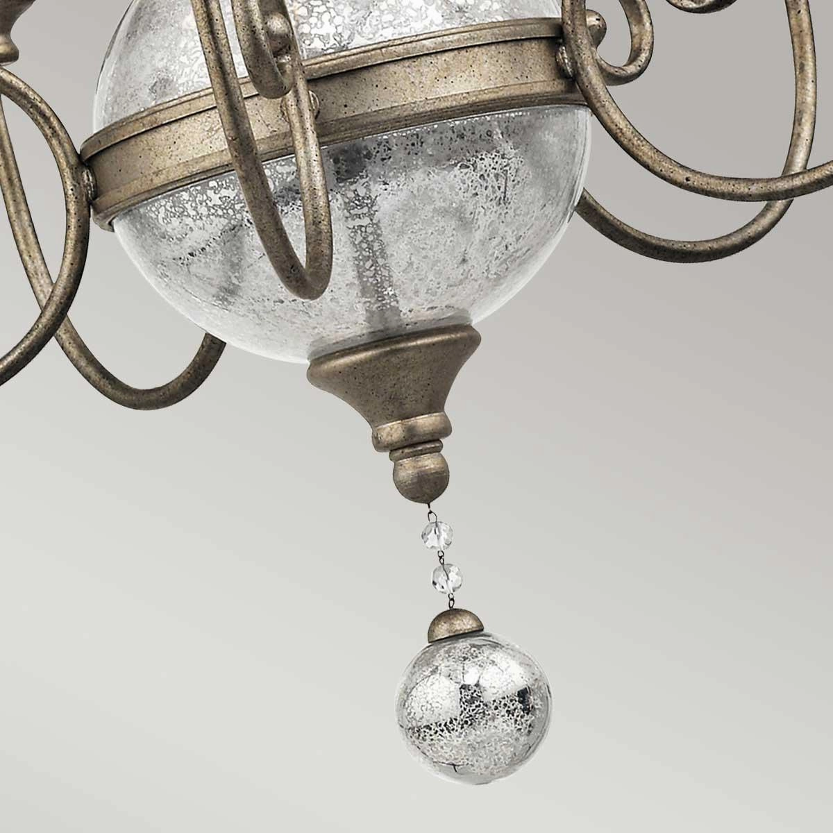 Kichler Rosalie 5 Light Gold Chandelier Ceiling Light