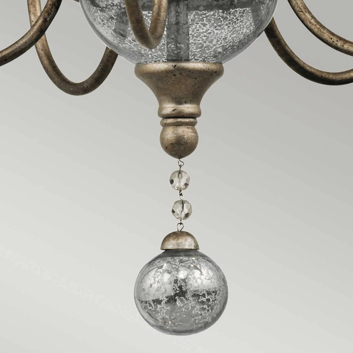 Kichler Rosalie 5 Light Mini Gold Chandelier Ceiling Light