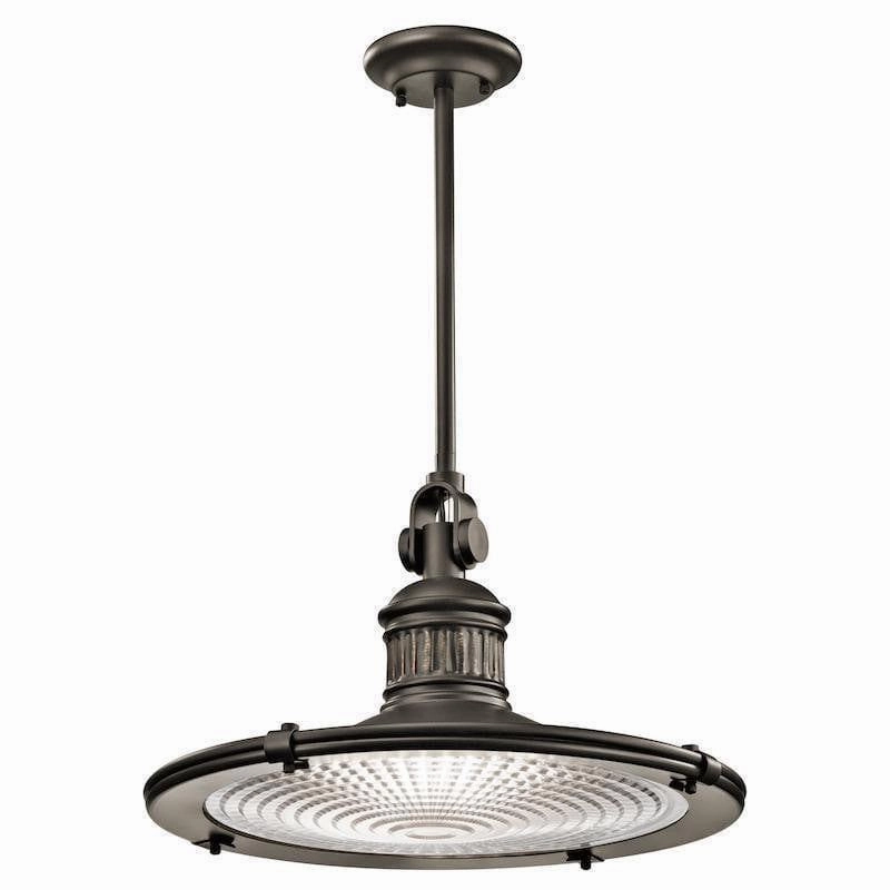 Kichler Sayre XL Olde Bronze Pendant Ceiling Light sleek LED ceiling lamp