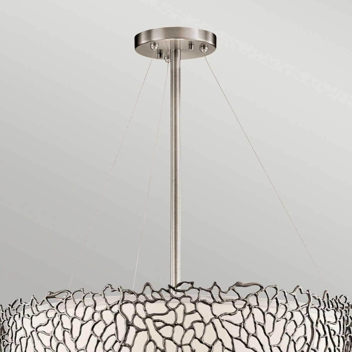Kichler Silver Coral Pendant Ceiling Light
