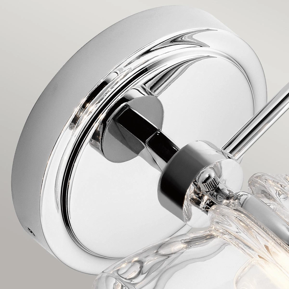 Kichler Talland 1 Light Chrome Bathroom Wall Light