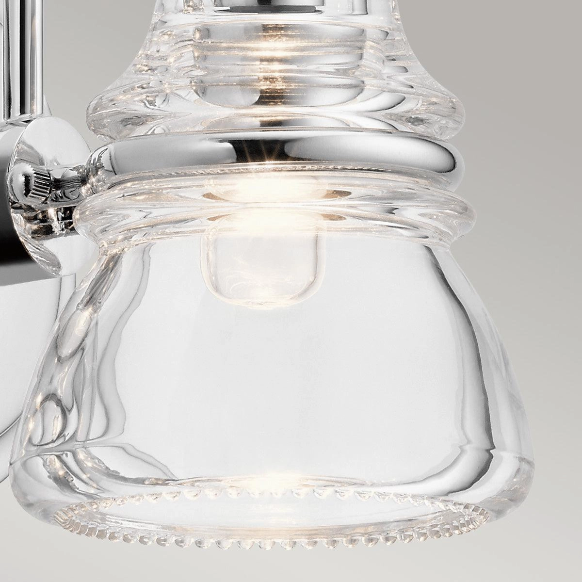 Kichler Talland 1 Light Chrome Bathroom Wall Light