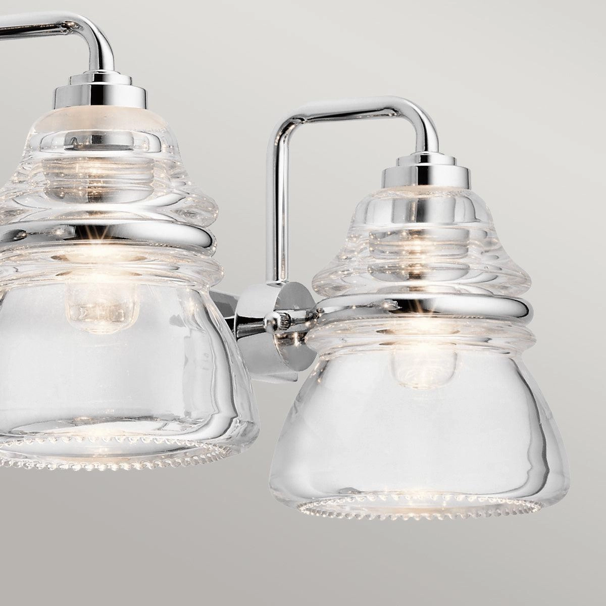 Kichler Talland 4 Light Chrome Bathroom Wall Light